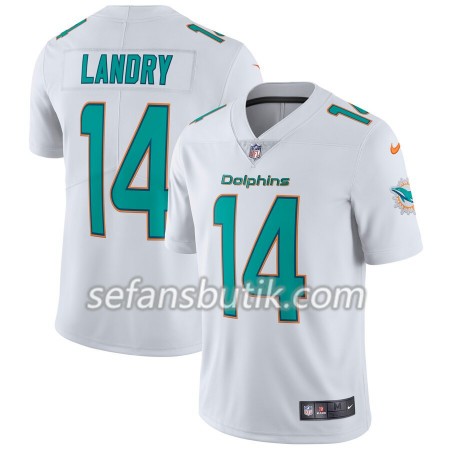 Miami Dolphins Tröjor Jarvis Landry 14 Nike Vit - Herr Miami Dolphins Tröjor Jarvis Landry 14 Nike Vit - Herr